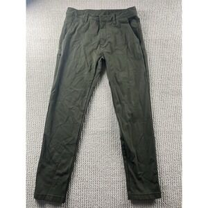 BYLT Premium Basics Everyday Pant 2.0 Stretch Chino Pants Green Men's Medium
